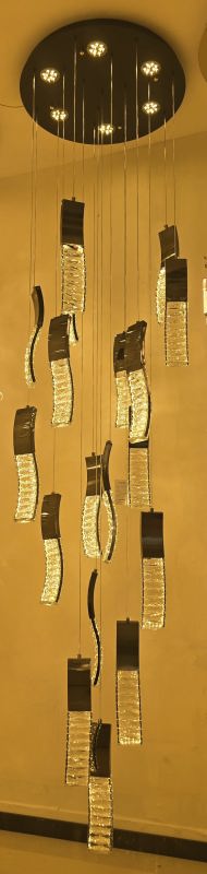 Brilliance Lux Double Height Chandelier