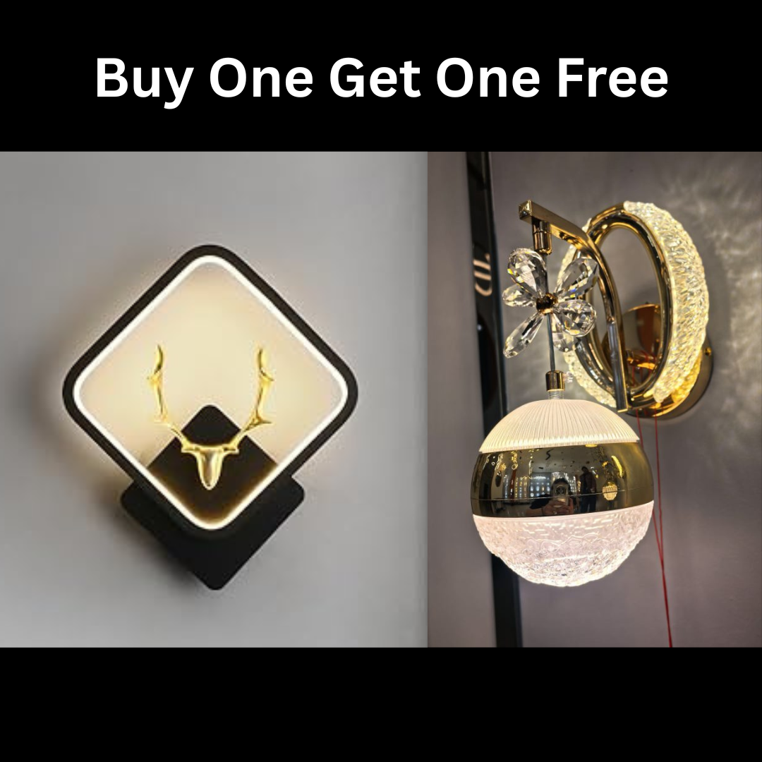 2 Wall Lights Bundle