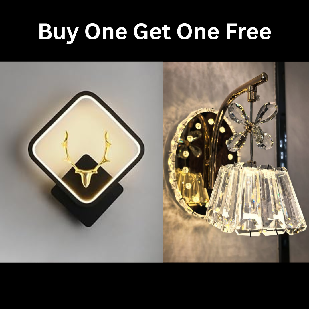2 Wall Lights Bundle