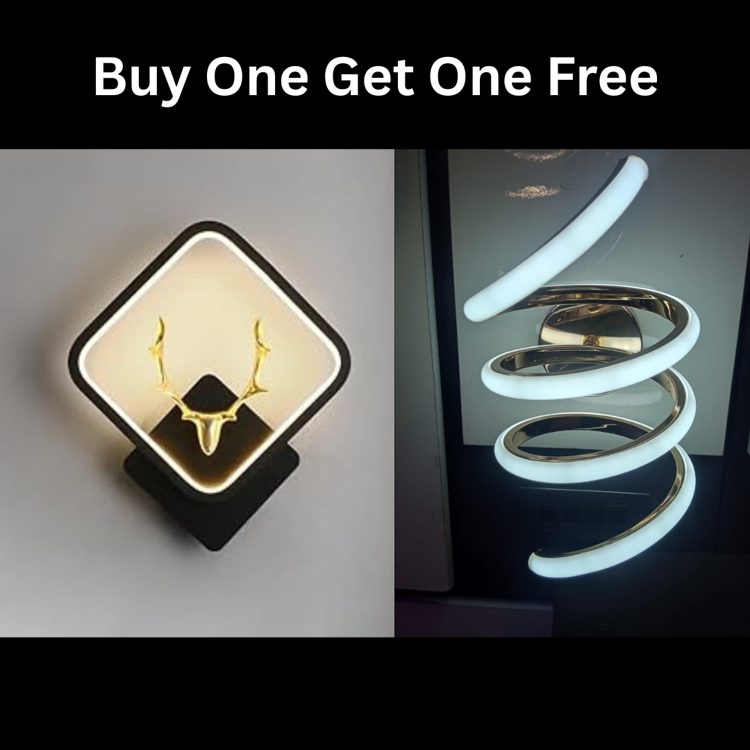 2 Wall Lights Bundle