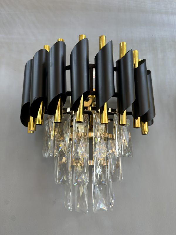 Crystal Glow Wall Light in Pakistan | Luxury Crystal Wall Light – Glorious Lights