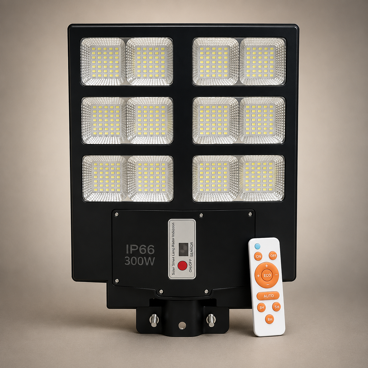 Solar Street Light – High Brightness LED, Waterproof, Motion Sensor