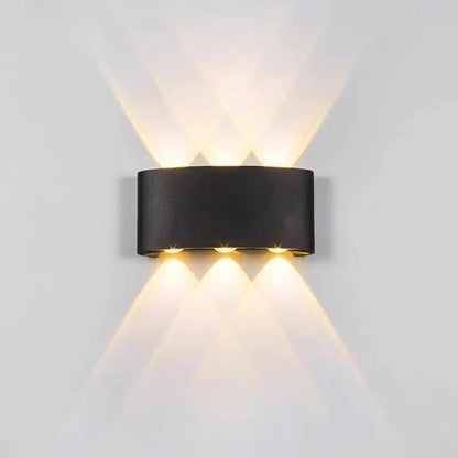Led Wave Outdoor Waterproof Wall light