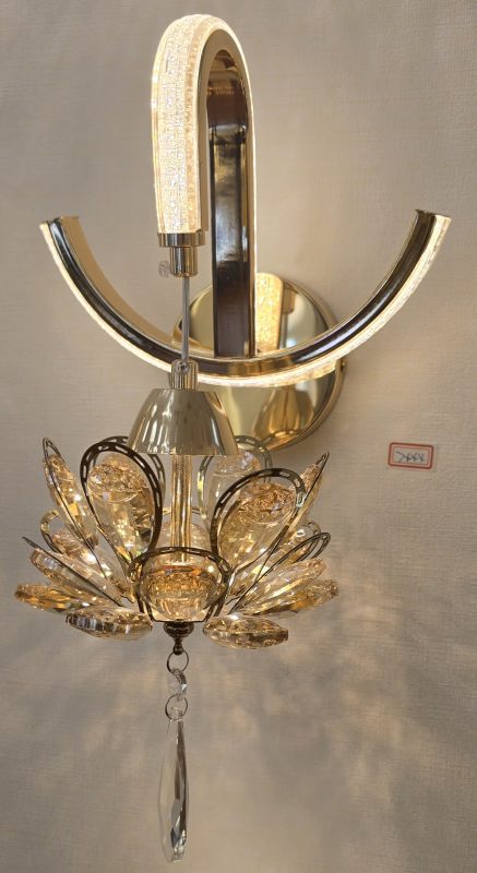 Kyoto Pleat – Pleated Fabric Wall Sconce, Japandi Style