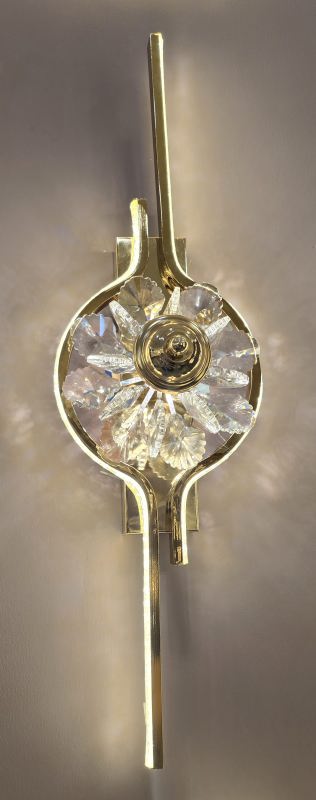 Crystal Glam Wall Light