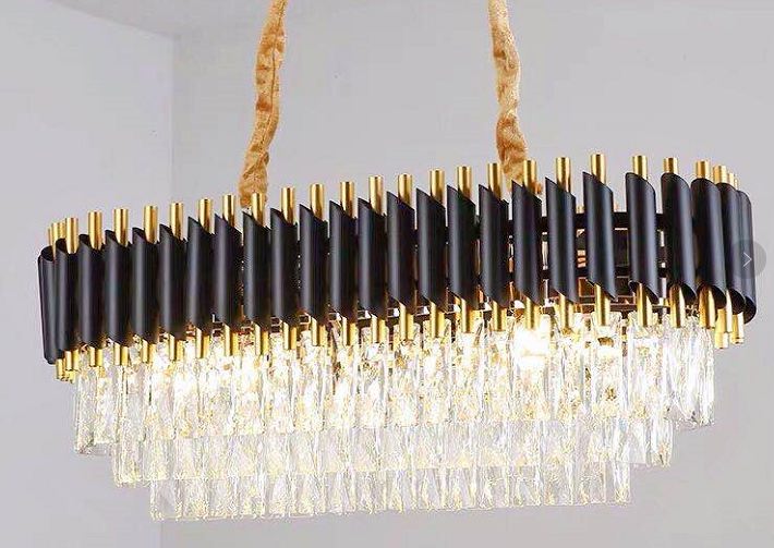 Crystal Glow Chandelier in Pakistan | Luxury Crystal Ceiling Light – Glorious Lights