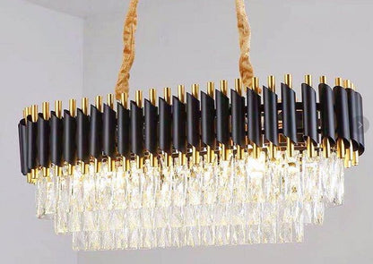 Crystal Glow Chandelier in Pakistan | Luxury Crystal Ceiling Light – Glorious Lights