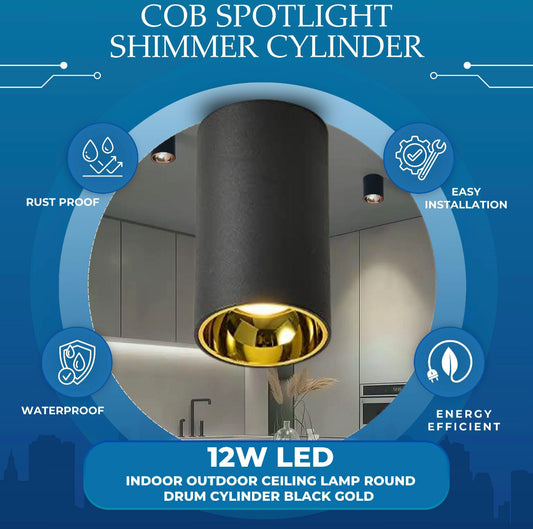 Cylinder Ceiling Light 12W / 18W