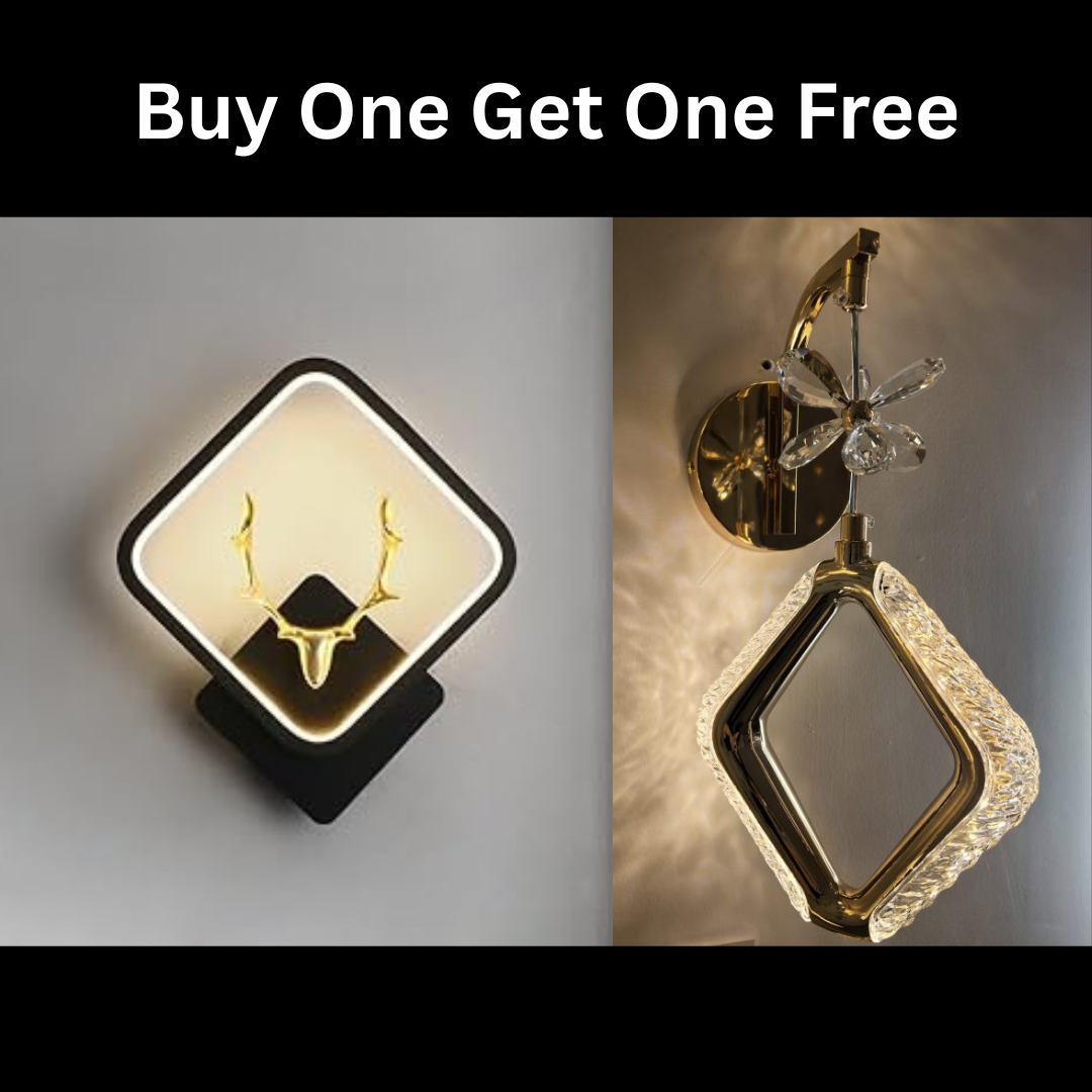 2 Wall Lights Bundle