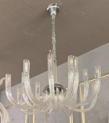 Futuristic Glow Chandelier