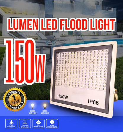 IP66 LED Flood Light – High Brightness Outdoor Energy Saving Light (50W / 100W / 150W / 200W)