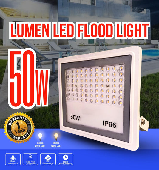 IP66 LED Flood Light – High Brightness Outdoor Energy Saving Light (50W / 100W / 150W / 200W)